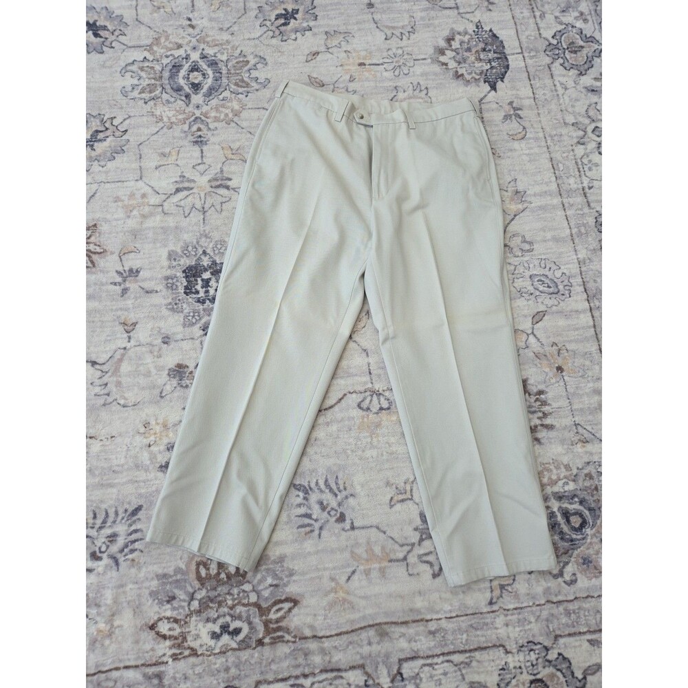 #493 Savane Motion Men's 38x29 100% Cotton beige chinos dress pants
